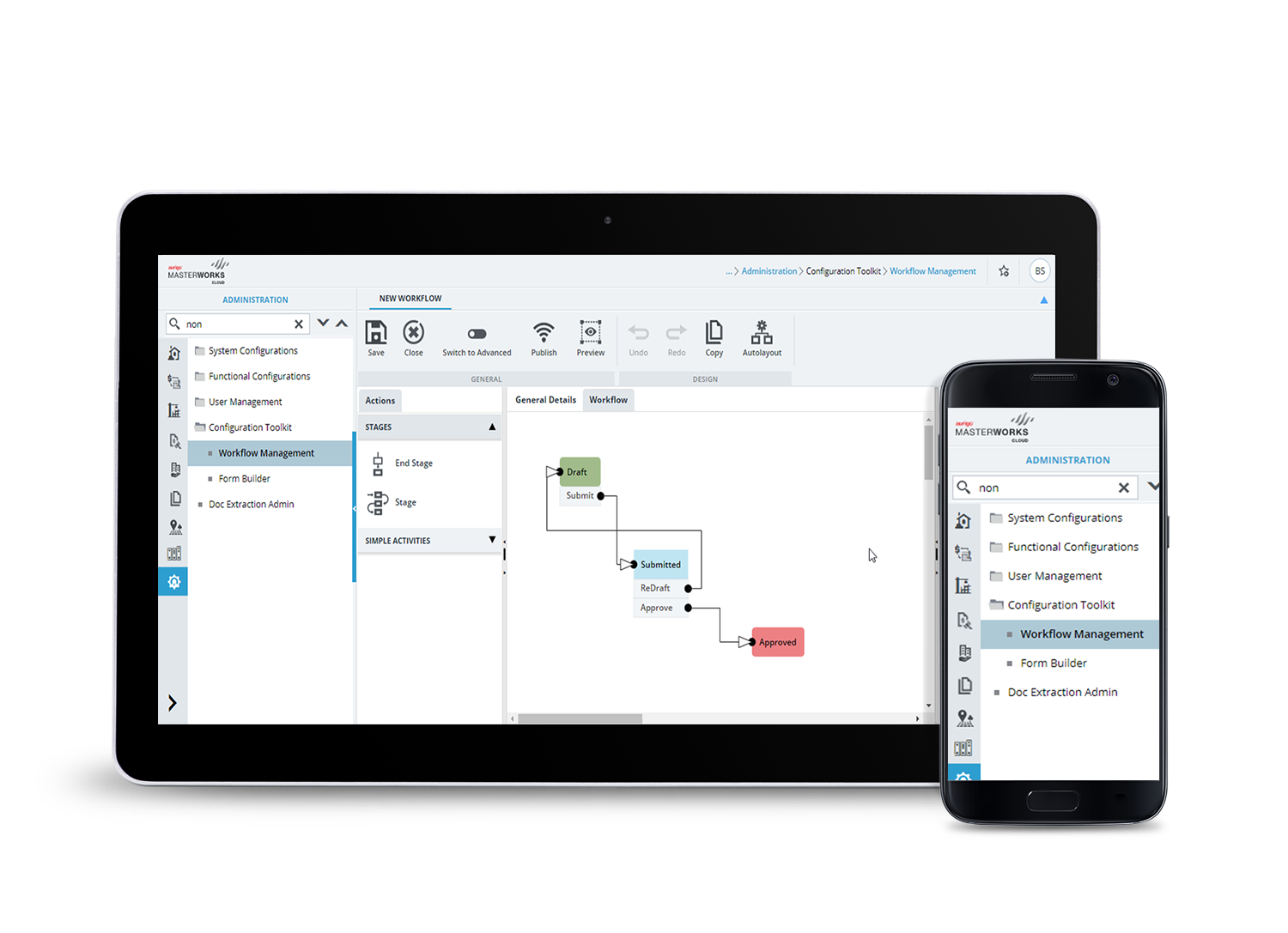 screenshot of Aurigo Masterworks